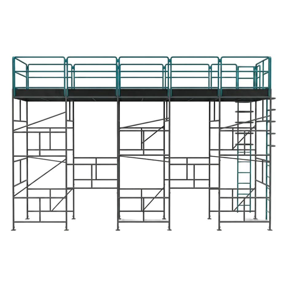 Andaime tubular 1,0 x 1,0 m 3